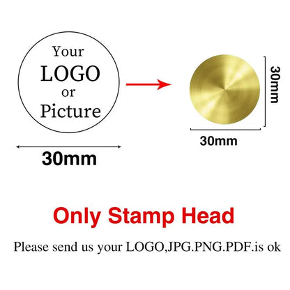 Custom Stamps Metal Stamps Wax Seals Stamps Customize Your Own Logo Gift Stamps Invitation Stamps Personalized Wedding Stamp