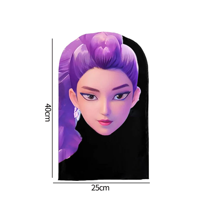 Anime Demon Hunter Face Mask Cartoon Rumi Zoey Mira Cosplay Mask Decoration Birthday Party Masks Role Play Props Costume Gifts