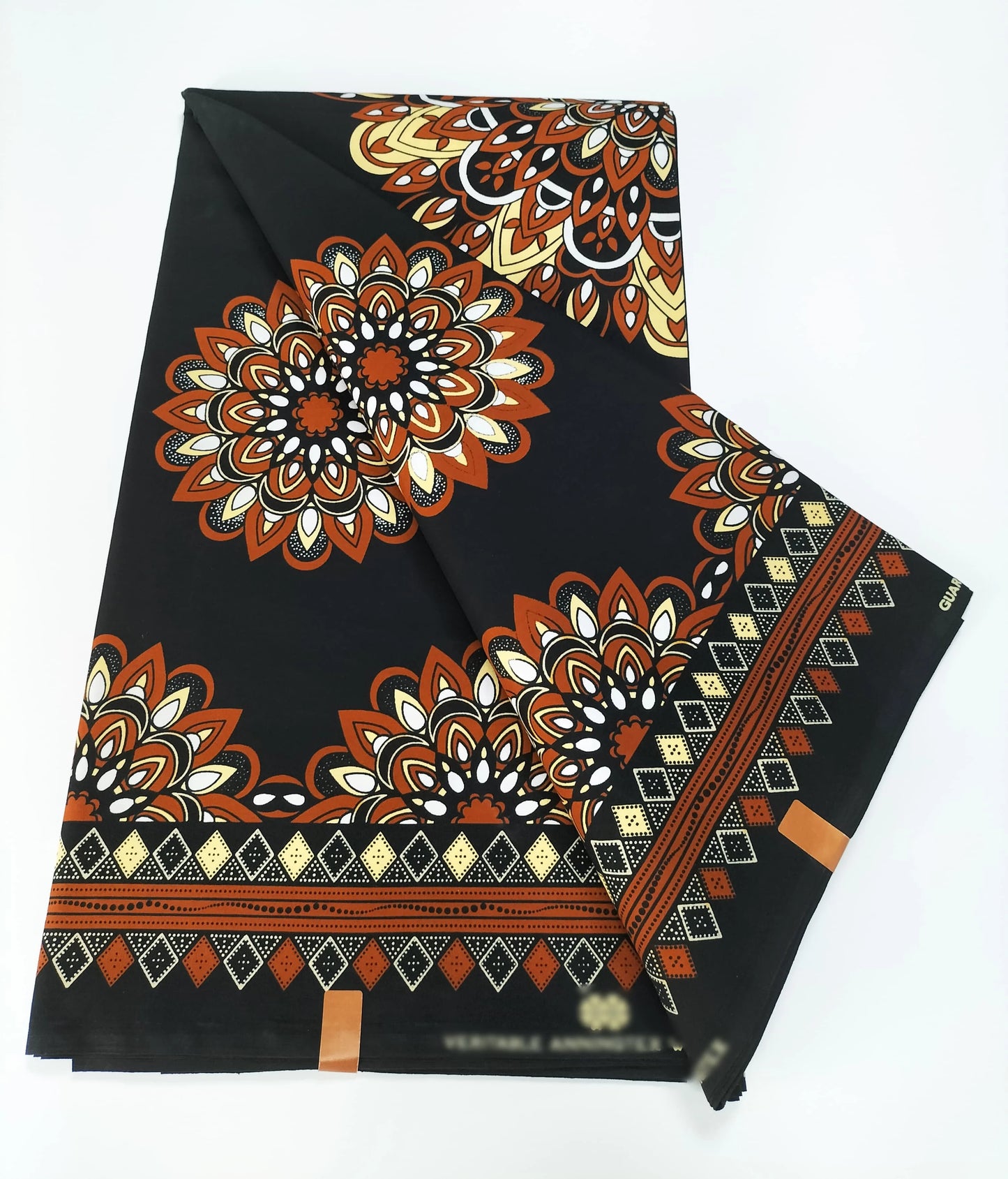 2025 Newest Ankara Real Wax Fabric Guaranteed Veritable African Wax Print Pagne Fabric 100% Cotton 6 Yards Ghana Style Dresses