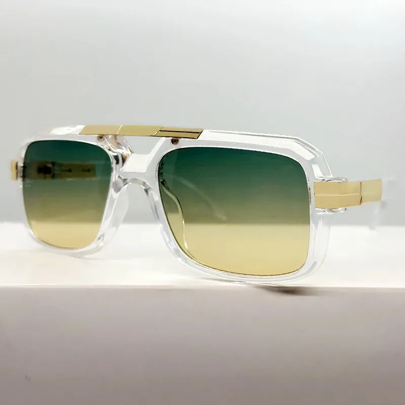 Luxury Brand Oversized Punk Square Sunglasses Men Women Big Frame Sun Glasses Shades Eyewear Goggle De Sol Oculos