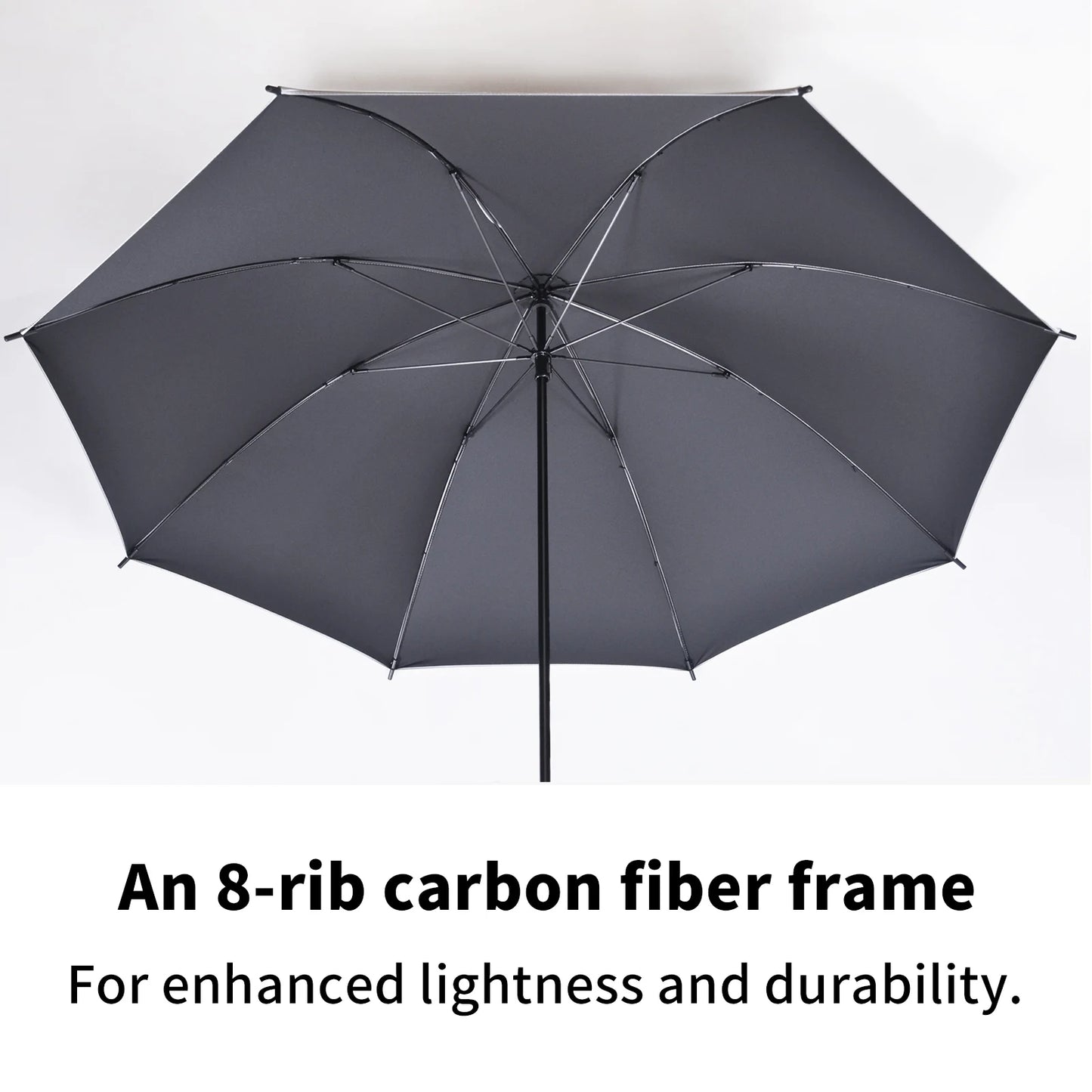 Hiking Umbrella Ultralight Outdoor trekkin long umbrella hands-free UV protection Umbrella Clip for Backpacks Sun & Rain Outdoor