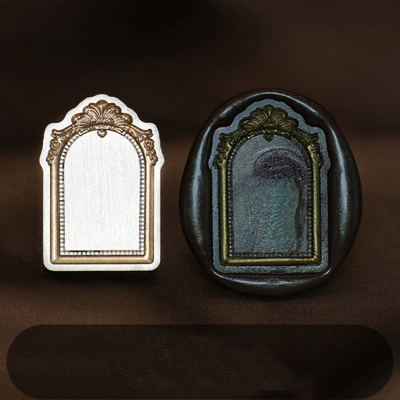 Photo Frame Series Sealing Wax Stamp Head Fire Paint Seal Wax Stamp Heads For DIY Scrapbooking Envelope Wedding Party Invitation
