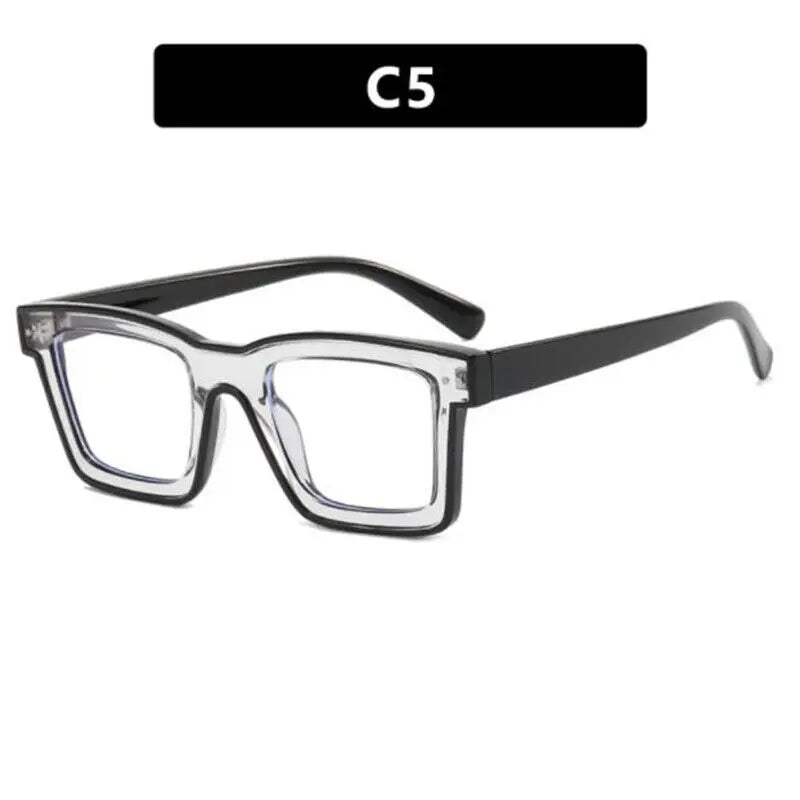 TR90 Vintage Square Anti Blue Light Reading Glasses Prescription Glasses Frame For Men Women Optical Glasses Presbyopic Eyewear