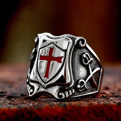 Retro Detailed Stainless Steel 3D Lion Head Rings For Men Punk Gothic Rock Animal Ring Domineering Biker Jewelry Accessories