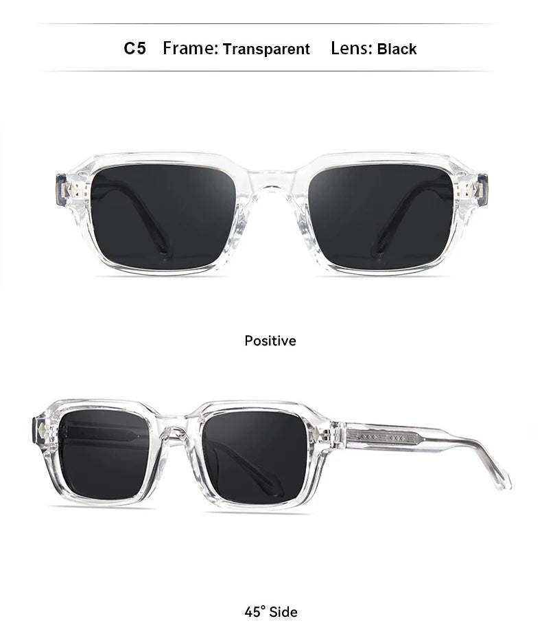 O-Q CLUB Uv400 Polarized Sunglasses Men 2024 Lunette Men's Glasses Women Eyewear Sunglass Luxury Women's Eyepieces Man Lenses