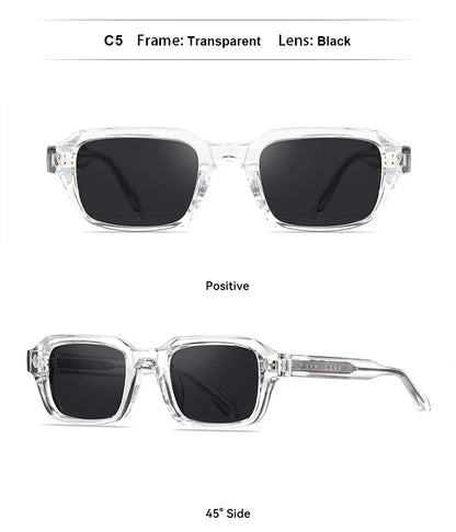 O-Q CLUB Uv400 Polarized Sunglasses Men 2024 Lunette Men's Glasses Women Eyewear Sunglass Luxury Women's Eyepieces Man Lenses