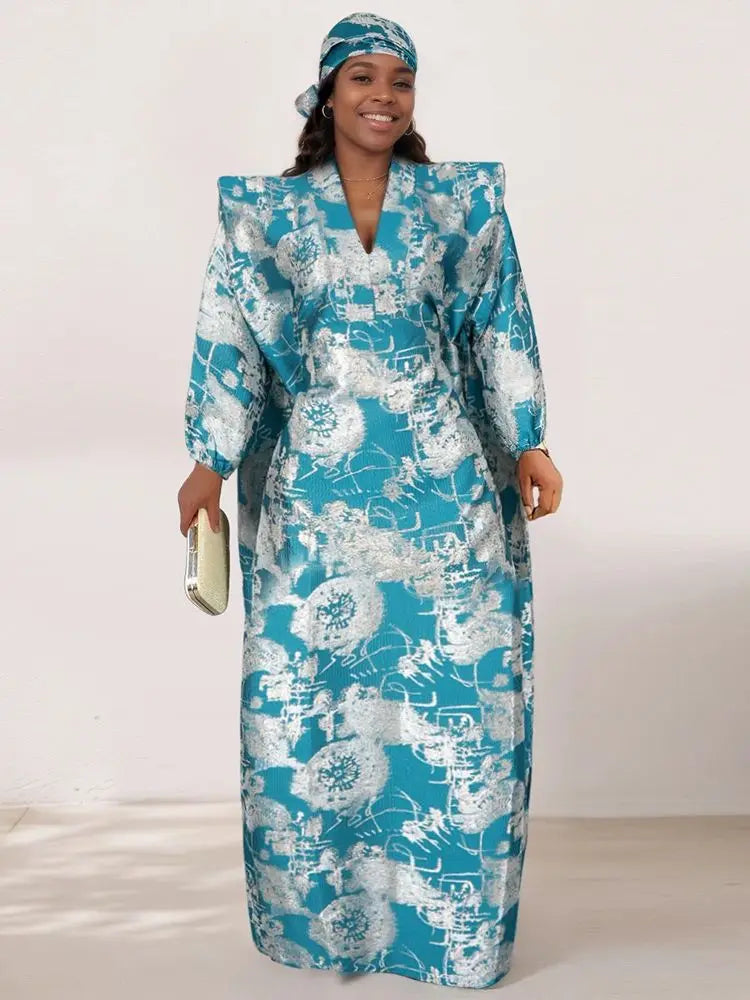 African Dresses for Women Traditional Africa Clothing Dashiki Ankara Outfits Gown Abayas Robe Muslim Kaftan Maxi Long Dress 2025