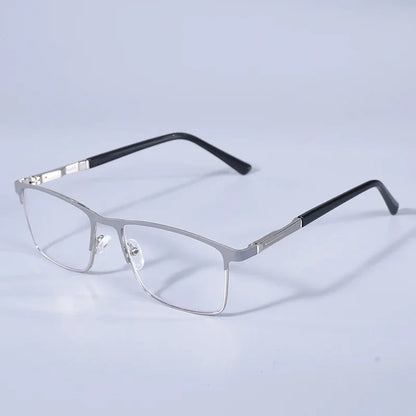 Double Color Oversize Frame Reading Glasses For Men And Women Anti blue Light High Quality Square Presbyopia Glasses+175