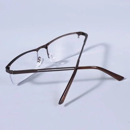 Light Half Frame Reading Glasses Blue Light For Presbyopia Eyeglasses with Diopters +1.0+1.25+1.5+1.75+2.0+2.25+2.5+2.75+3.0+4.0