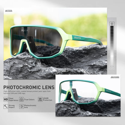 SCVCN Photochromic Sports Sunglasses Cycling Glasses UV400 Women Driving for Men Mountain MTB Bike Bicycle Goggles