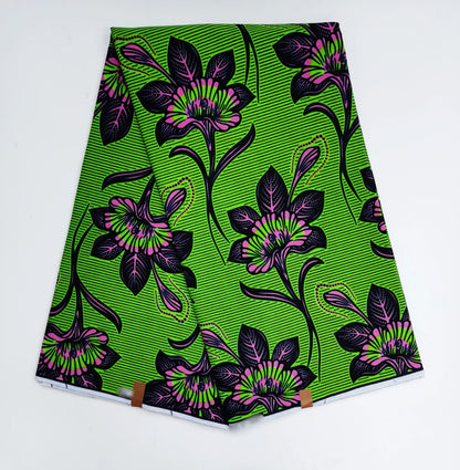 2025 Newest Ankara Real Wax Fabric Guaranteed Veritable African Wax Print Pagne Fabric 100% Cotton 6 Yards Ghana Style Dresses