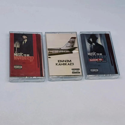 Rap Eminem Slim Shady Music Tape Music To Be Murdered By Album Lucky You Cassettes Cosplay Recorder Walkman Car Soundtracks Box