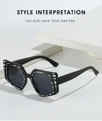 Classic Irregular Cat Eye Sunglasses Women Men Personality Design Outdoor Driving Fashion Party Sun Glasses UV400 Lentes De Sol