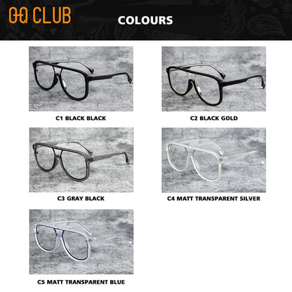 O-Q CLUB Men's Glasses for Reading Glass Eyeglasses Women's Eyepieces Graduated Lenses to Read Eye-glasses -1 Eyeglass Frames