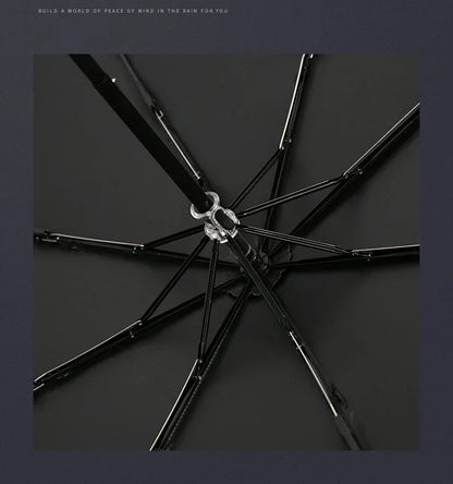 Folding Ninja Sword Umbrella Windproof UV Block Parasol Demon Slayer Real Japanese Katana Samurai Sabre Umbrella Black Parasol