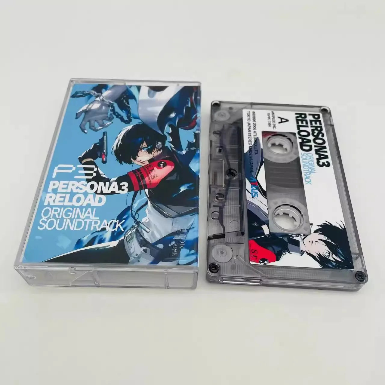 Game PERSONA Shoji Meguro Music Tape Greatest Hits OST Album 3pcs Cassettes Cosplay Walkman Recorder Soundtracks Box Party Music