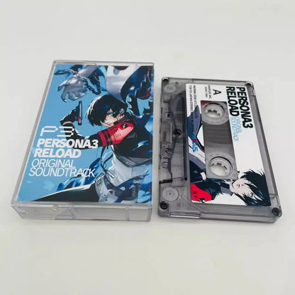 Game PERSONA Shoji Meguro Music Tape Greatest Hits OST Album 3pcs Cassettes Cosplay Walkman Recorder Soundtracks Box Party Music