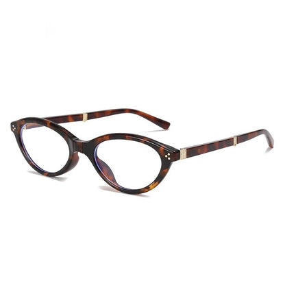 Retro Cat-Eye Foldable Sunglasses Portable Mini Pocket Shades with Case UV400 Protection Vintage Narrow Frame Sun Glasses