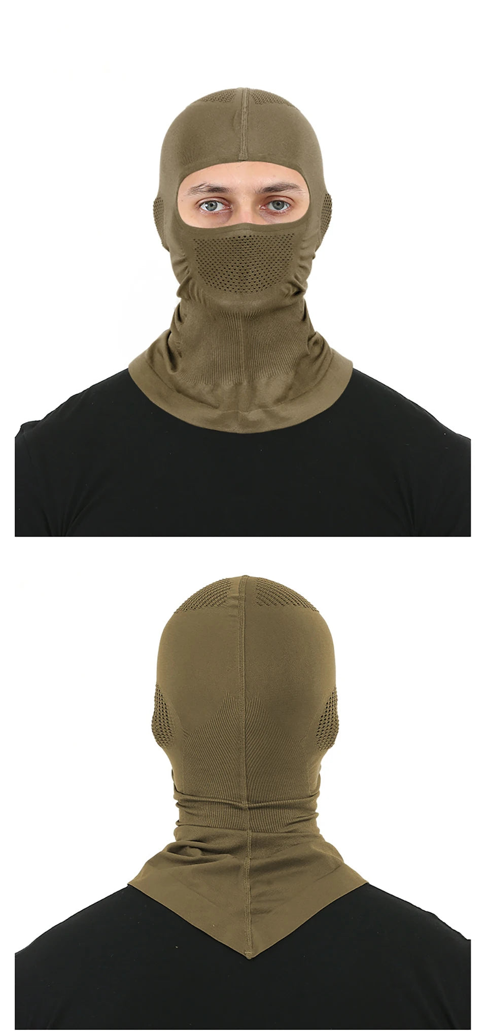 GTUBIKE Breathable Balaclava Hat High Elastic Motorcycle Full Face Mask Bicycle Ski Motorcycle Helmet Inner Cap Scarf Headgear