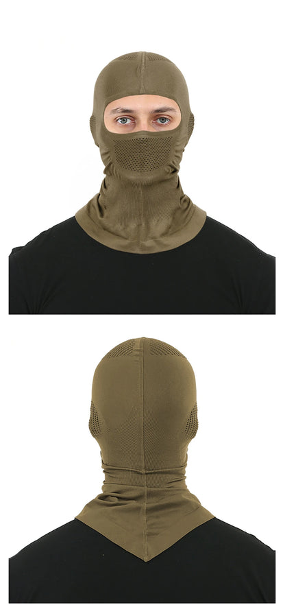 GTUBIKE Breathable Balaclava Hat High Elastic Motorcycle Full Face Mask Bicycle Ski Motorcycle Helmet Inner Cap Scarf Headgear
