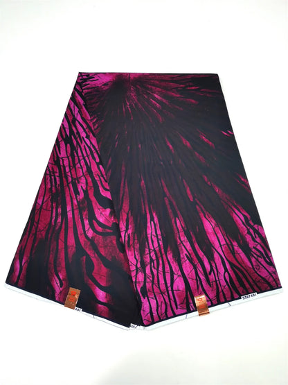Ankara Fabric African Real Wax Print Fabric 100% Cotton High Quality 6 Yards African Fabric for Party Dress Nigeria