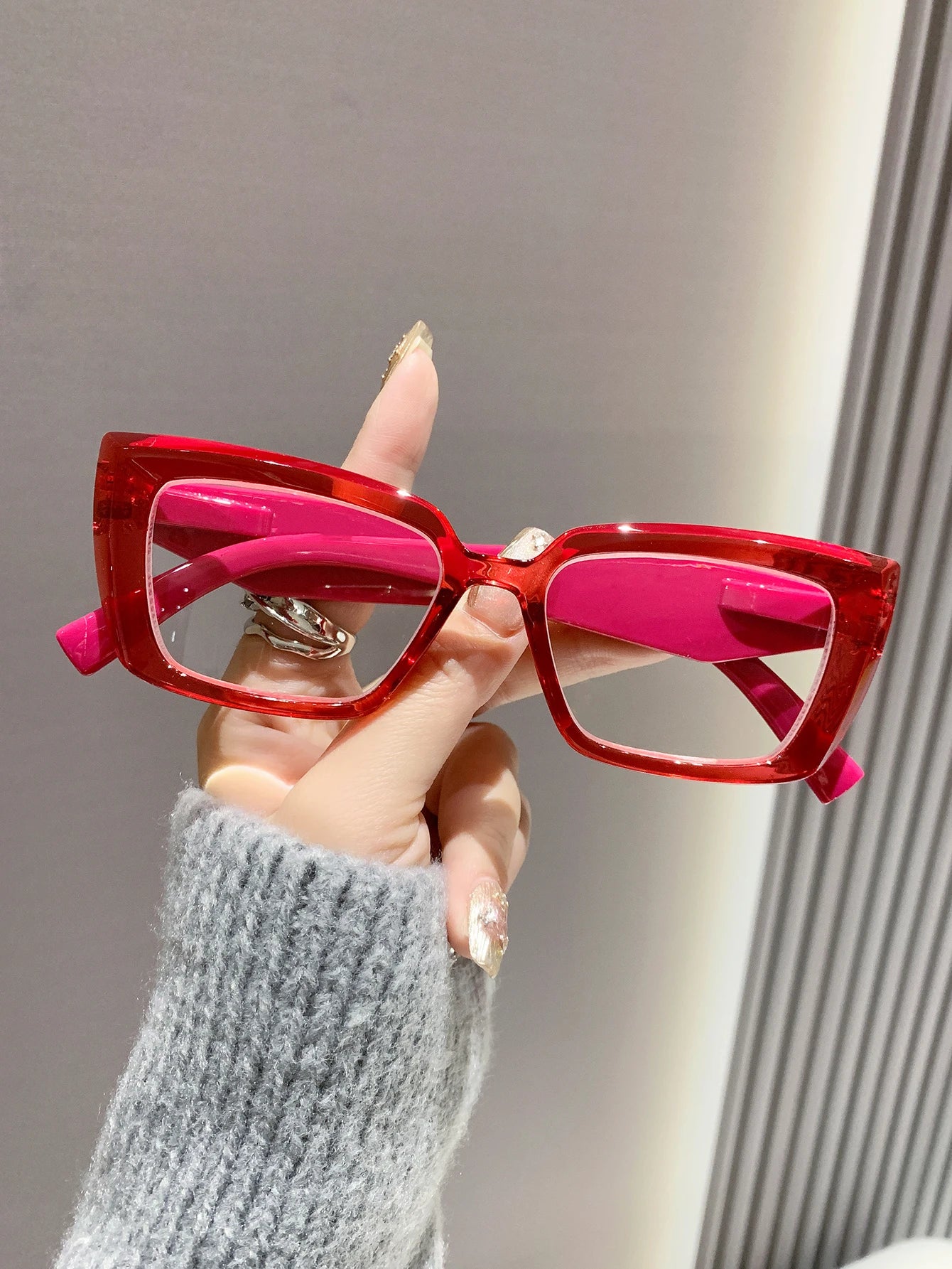 2/3PCS New Cat-eye Reading Glasses Fashionable Simple And Versatile Reading Glasses For Middle-aged And Elderly People 2319