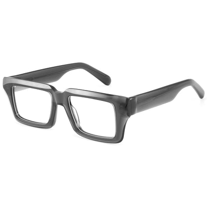 Thicken Acetate Glasses Frame Men Women Vintage Square Myopia Prescription Eyeglasses Frame Reading Glasses Luxury Brand Eyewear