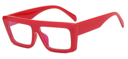 Retro Rectangle Reading Glasses Women 2025 Fashion Transparent Anti Blue Rays Female Eyeglasses Optical Eye Prescription 0 ~ +6