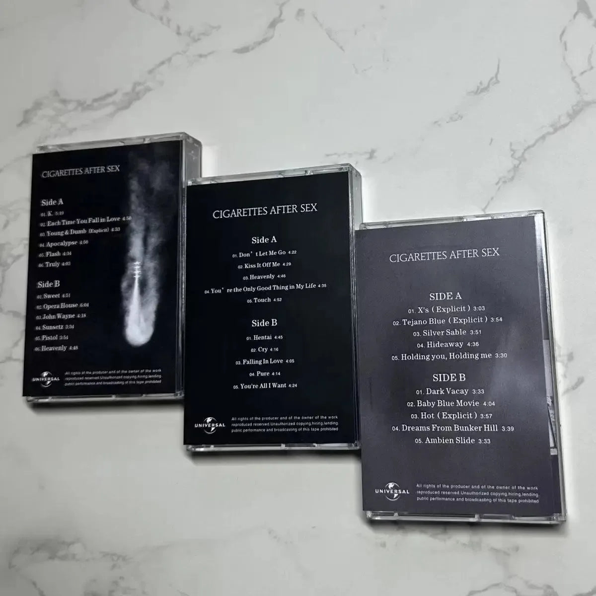 Cigarettes After Sex Music Magnetic Tape Greatest Hits Album Cassette Cosplay Walkman Car Recorder Soundtracks Box Party Music