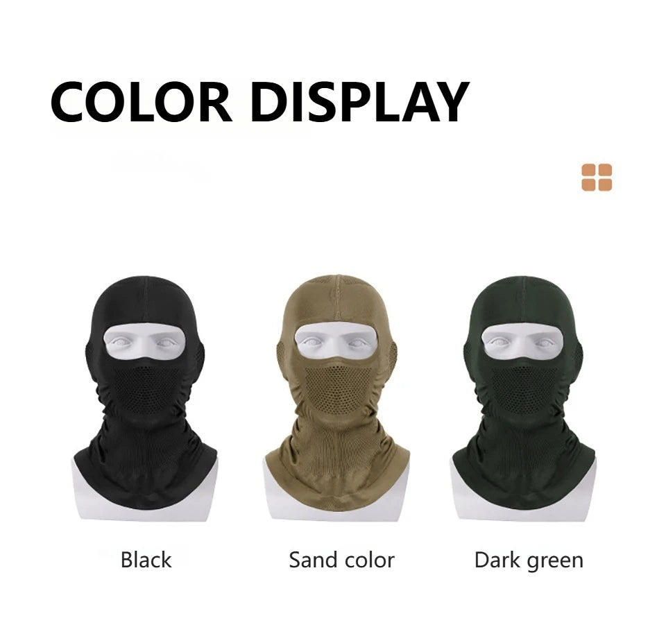 GTUBIKE Breathable Balaclava Hat High Elastic Motorcycle Full Face Mask Bicycle Ski Motorcycle Helmet Inner Cap Scarf Headgear