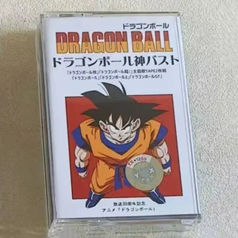 Anime Dragon Ball Hiroki Takahashi Music Tape 30th Anniversary Album 2pcs Cassettes Cosplay Walkman Car Recorder Soundtracks Box
