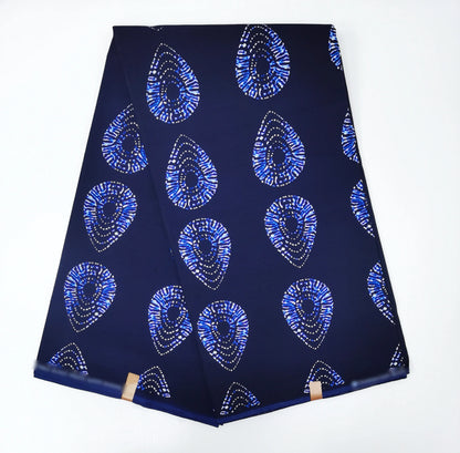 2025 Newest Ankara Real Wax Fabric Guaranteed Veritable African Wax Print Pagne Fabric 100% Cotton 6 Yards Ghana Style Dresses