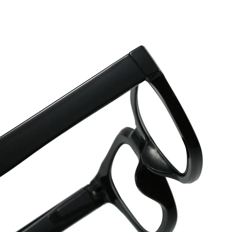 2024 New TR90 Rectangle Black Frame Reading Glasses Ultralight Anti Blue Light Presbyopic Glasses Eyewear Readers