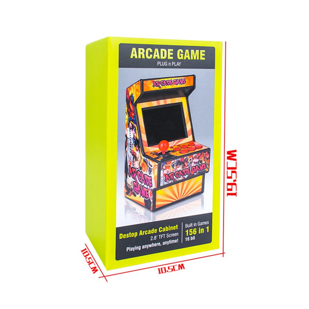 Mini Arcade Handheld Game Console Built-in 156 Classic Games 2.8 Inch Screen Retro Game Console for Kid Adult Video Game Console
