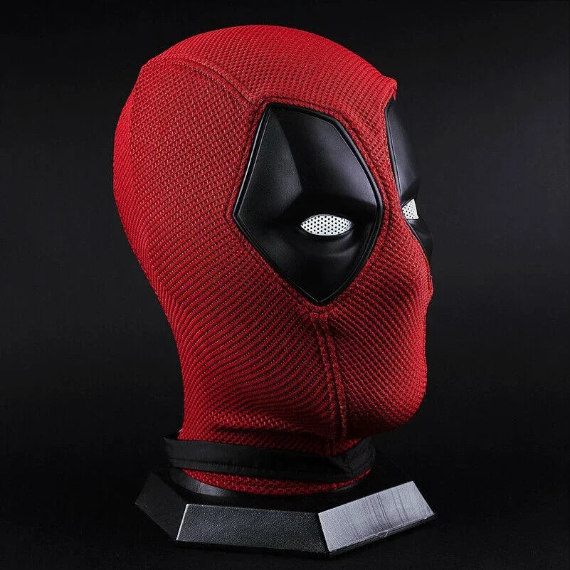 Festive Deadpool Mask Cosplay Costume Prop Full Head Helmet for Carnival Masquerade Stage Performance Costume to Halloween Party