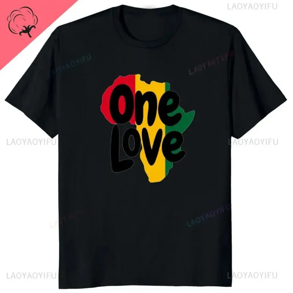 Hipster Reggae Africa Map Rasta Regae Music Vintage T Shirt Clothes 90s Hipster Short Sleeve T-shirts for Men Cotton Cool Tshirt