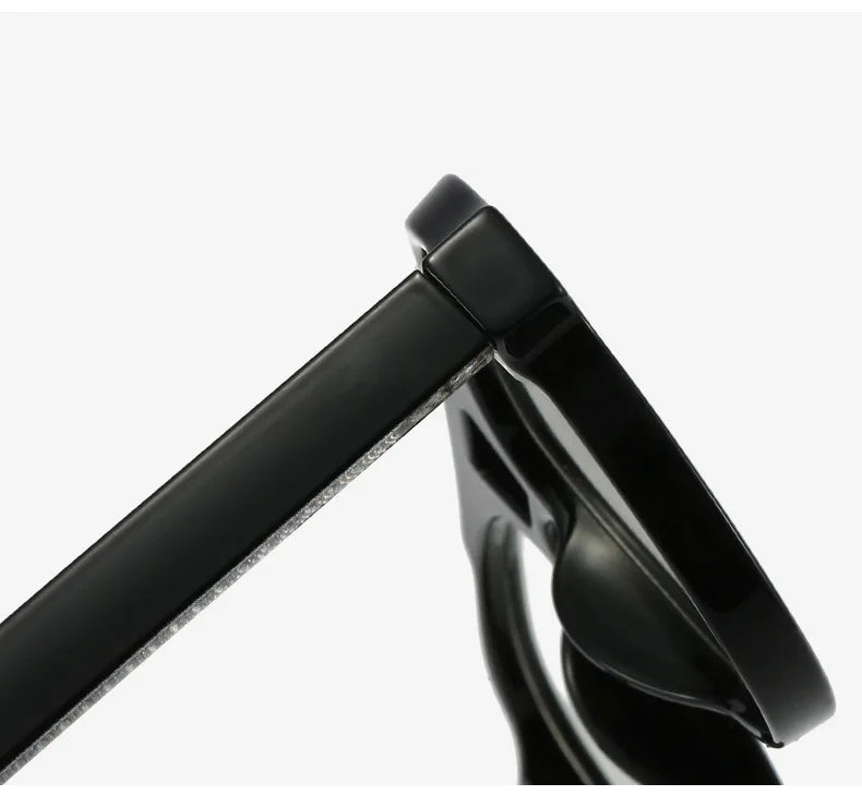 Unisex Retro Glasses Frame Large Eyeglasses Anti Blue Light Square Opical Glasses Aviation Suitable Decoration Eyewear