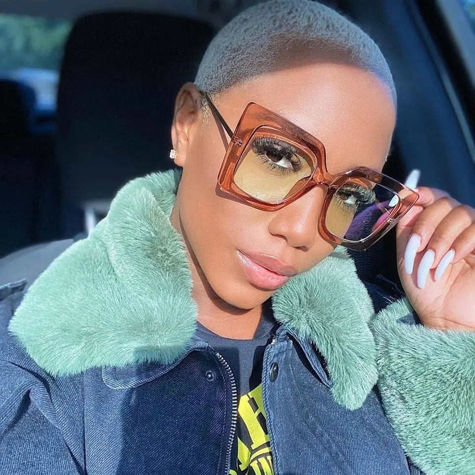 Vintage Transparent Square Glasses Frame Women Men Clear Glasses Optical Eyeglasses Frame Lens Spectacle Frame Unisex Anti Blue