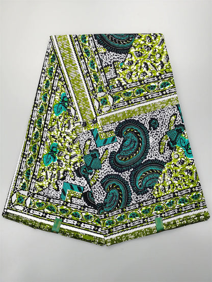 New 100% Cotton Original Real Wax Ankara Fabric 2021 African Print Fabric For Wedding Dress Tissue African Fabric Wax Fabric