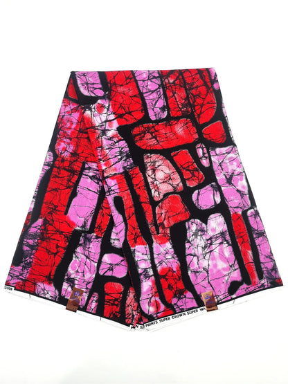 Ankara Fabric African Real Wax Print Fabric 100% Cotton High Quality 6 Yards African Fabric for Party Dress Nigeria
