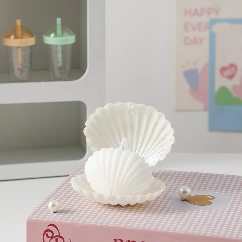 Seashell Candle Scented Shell Pearl Set Candle for Wedding Favors for Guests Gift Party Holiday Home Decor Velas Conchas De Mar