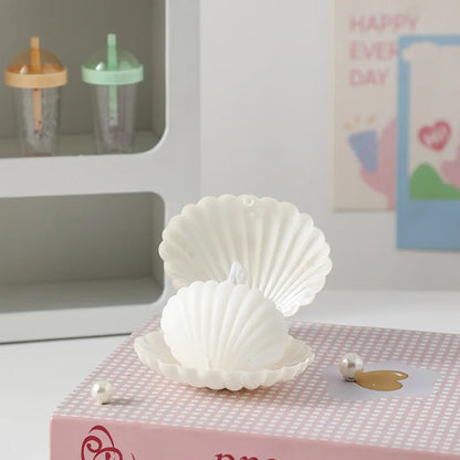 Seashell Candle Scented Shell Pearl Set Candle for Wedding Favors for Guests Gift Party Holiday Home Decor Velas Conchas De Mar