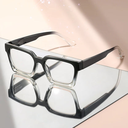The small square frame reading glasses are classic, retro, simple and comfortable for daily wear. They are reading glasses