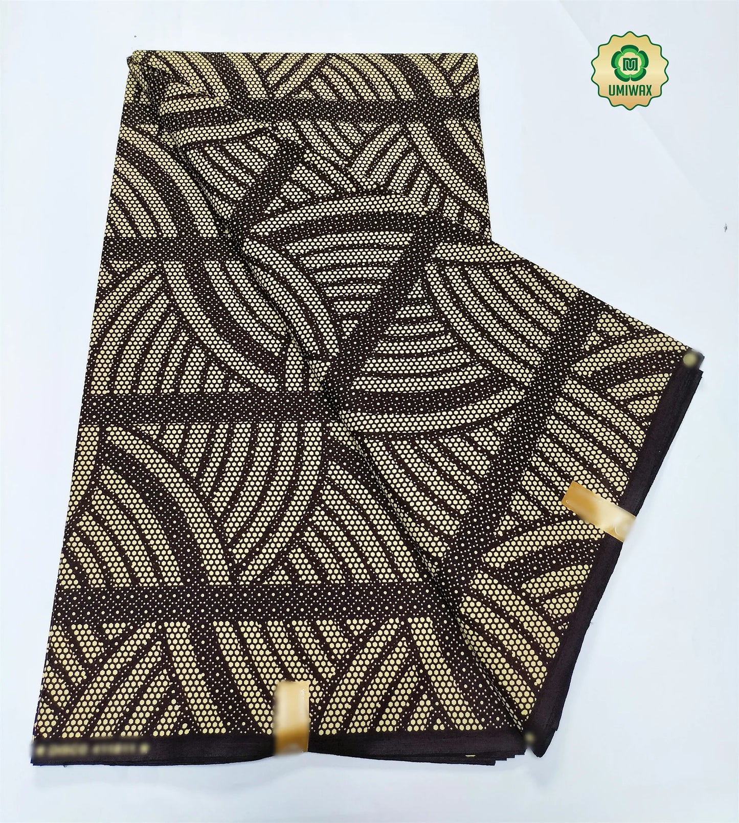 2025 Newest Ankara Real Wax Fabric Guaranteed Veritable African Wax Print Pagne Fabric 100% Cotton 6 Yards Ghana Style Dresses