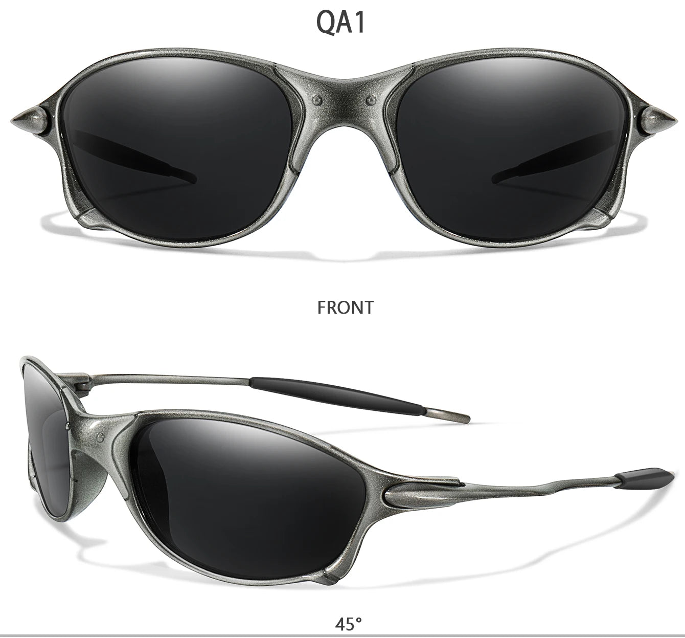 Men Women Sunglasses Metal and Plastic Light weight Frame UV400 Outdoor Sports Fishing Cycling Running, Hiking, Driving Goggles