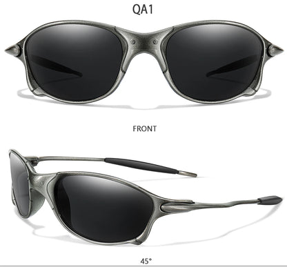 Men Women Sunglasses Metal and Plastic Light weight Frame UV400 Outdoor Sports Fishing Cycling Running, Hiking, Driving Goggles