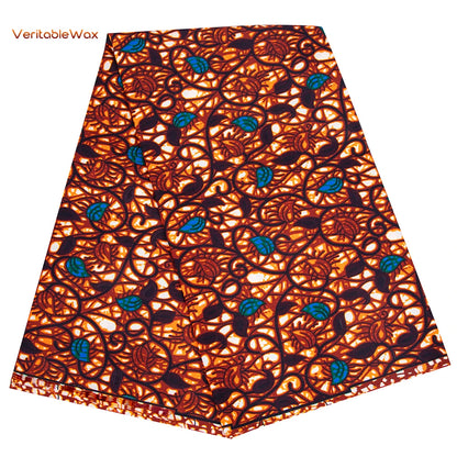 African Ankara Wax Fabric Patchwork Retro Style Double Prints Warp DIY Cloth Sewing Materials Africa Loincloth Polyester Tissu