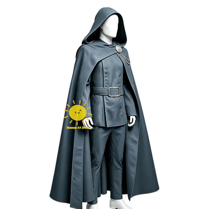 Beast Kingdom Victor Von Doom Cosplay Costume Doctor Doom Cosplay Tops Pants Cloak Belt Role Outfit Resin Mask Halloween Cos Men