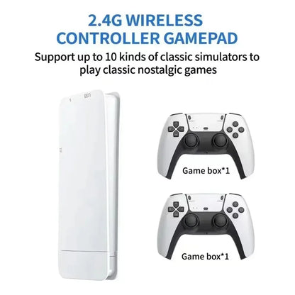 2026 New M15 Game Mini TV Handheld Game Console Wireless Gamepads Video Game 64G 20000+ Retro Game HD Output Two-player ﻿