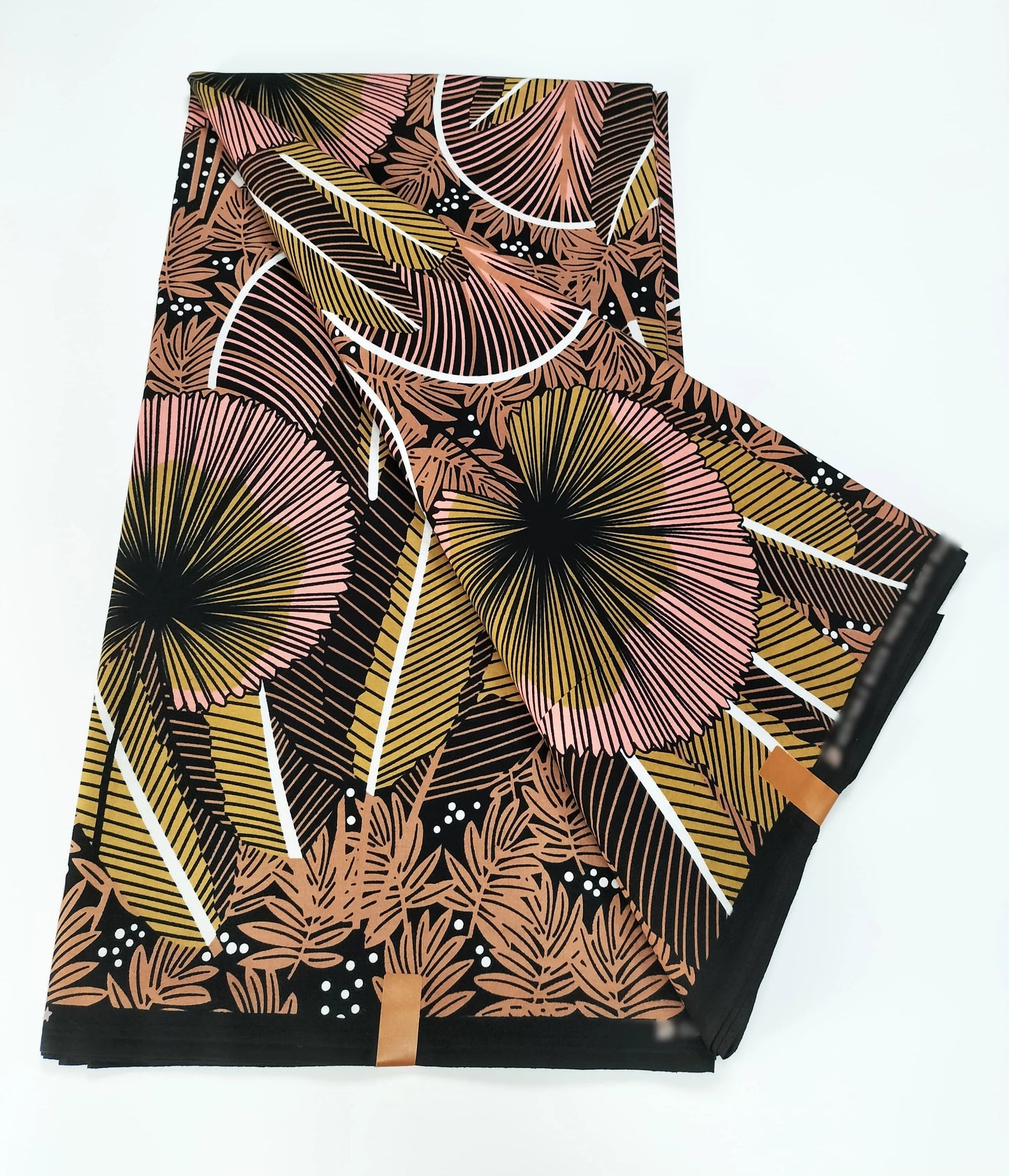 2025 Newest Ankara Real Wax Fabric Guaranteed Veritable African Wax Print Pagne Fabric 100% Cotton 6 Yards Ghana Style Dresses